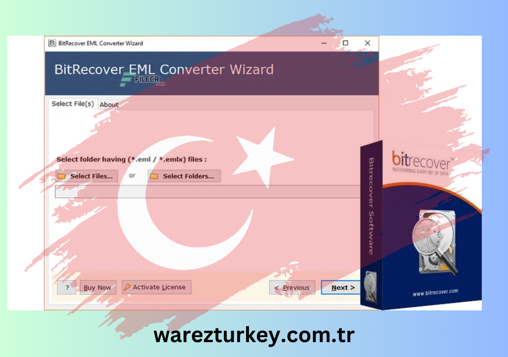 BitRecover EML Converter Wizard